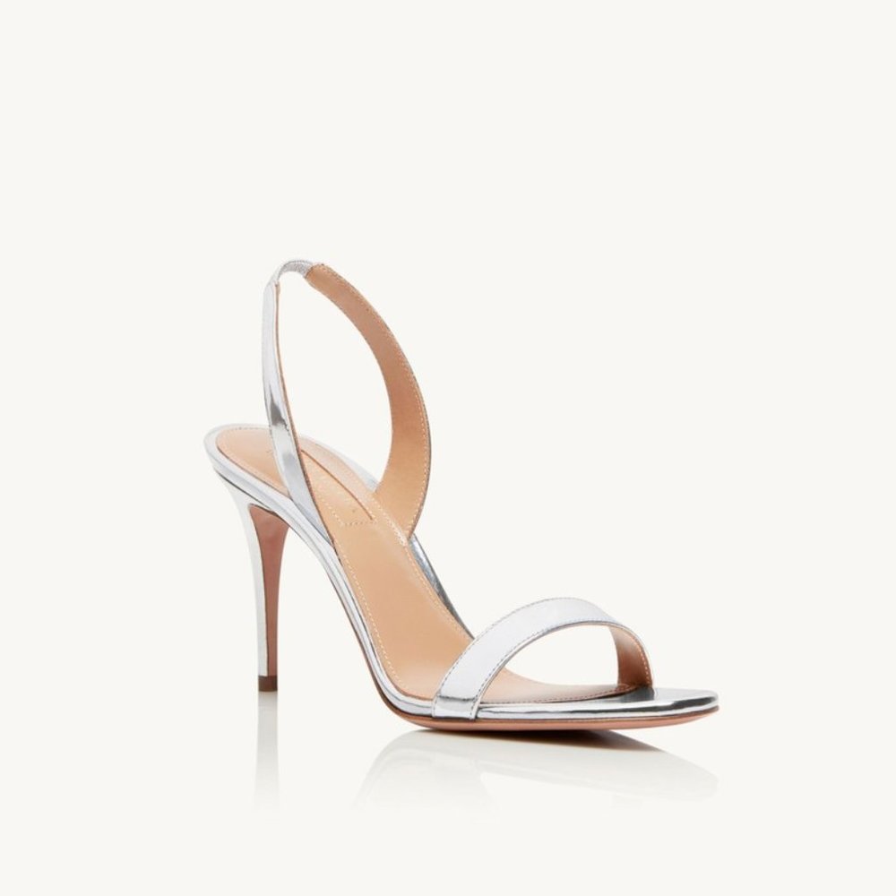 Aquazzura So Nude Sandal 85 Brand New Size 7